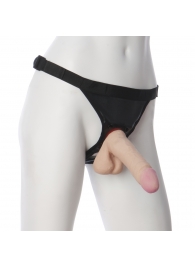 Трусики с насадкой Vac-U-Lock Set 7  ULTRASKYN Ultra Harness - 17,3 см. - Doc Johnson - купить с доставкой в Благовещенске