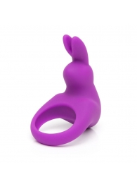 Фиолетовое эрекционное виброкольцо Happy Rabbit Rechargeable Rabbit Cock Ring - Happy Rabbit - в Благовещенске купить с доставкой