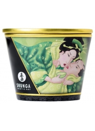 Массажная свеча Exotic Green Tea с ароматом зелёного чая - 170 мл. - Shunga - купить с доставкой в Благовещенске