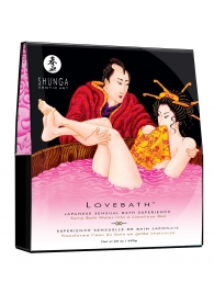 Соль для ванны Lovebath Dragon Fruit, превращающая воду в гель - 650 гр. - Shunga - купить с доставкой в Благовещенске