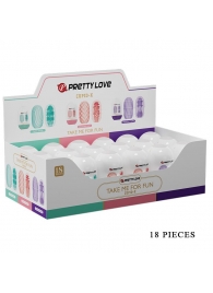 Набор из 18 мастурбаторов Take me for Fun - Baile - в Благовещенске купить с доставкой