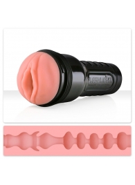 Мастурбатор-вагина Fleshlight - Pink Lady Mini-Lotus - Fleshlight - в Благовещенске купить с доставкой