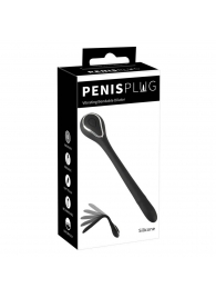 Черный гибкий уретральный стимулятор с вибрацией Vibrating Bendable Dilator - 13,5 см. - Orion - купить с доставкой в Благовещенске