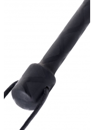 Чёрный стек с фигуркой леопарда на наконечнике - 21 см. - ToyFa - купить с доставкой в Благовещенске