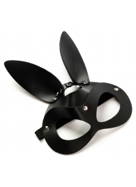 Черная маска  Зайка  с длинными ушками - Crazy Handmade - купить с доставкой в Благовещенске