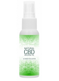 Массажное масло Natural CBD Massage Oil - 50 мл. - Shots Media BV - купить с доставкой в Благовещенске