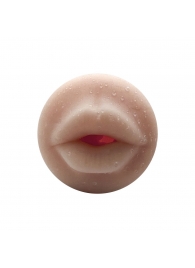 Телесный мастурбатор-ротик Oral Mini Masturbator - Adrien Lastic - в Благовещенске купить с доставкой