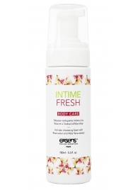 Органическая интимная очищающая пенка Intime Fresh - 150 мл. - Exsens - купить с доставкой в Благовещенске