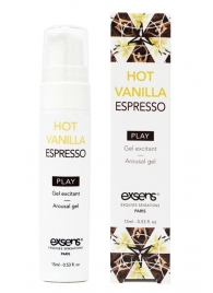 Возбуждающий гель Hot Vanilla Espresso Arousal Gel - 15 мл. - Exsens - купить с доставкой в Благовещенске