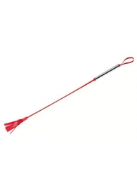 Красный латексный стек с лентами - 62 см. - Sitabella - купить с доставкой в Благовещенске