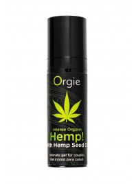 Возбуждающий интимный гель для пар ORGIE Hemp Intense Orgasm - 15 мл. - ORGIE - купить с доставкой в Благовещенске