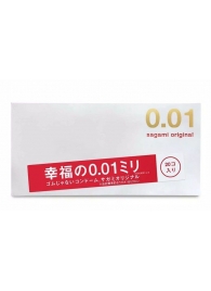 Ультратонкие презервативы Sagami Original 0.01 - 20 шт. - Sagami - купить с доставкой в Благовещенске