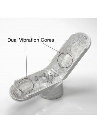 Белый мастурбатор Tenga Flip Zero Gravity с вибрацией - Tenga - в Благовещенске купить с доставкой