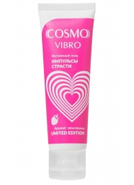 Возбуждающий гель на водно-силиконовой основе Cosmo Vibro с ароматом земляники - 50 гр. - Биоритм - купить с доставкой в Благовещенске