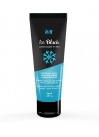 Лубрикант на водной основе Ice Black с ледяным эффектом - 50 мл. - INTT - купить с доставкой в Благовещенске