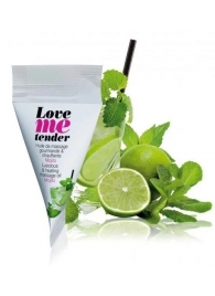 Съедобное согревающее массажное масло Love Me Tender Mojito с ароматом мохито - 10 мл. - Love to Love - купить с доставкой в Благовещенске