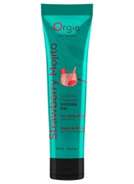 Съедобный интимный гель Orgie Lube Tube Cocktail Strawberry Mojito - 100 мл. - ORGIE - купить с доставкой в Благовещенске