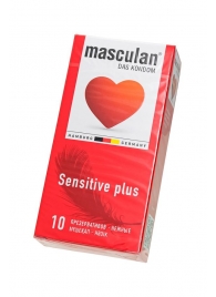 Презервативы Masculan Sensitive plus - 10 шт. - Masculan - купить с доставкой в Благовещенске