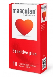 Презервативы Masculan Sensitive plus - 10 шт. - Masculan - купить с доставкой в Благовещенске