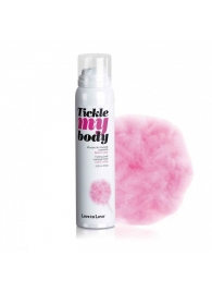 Массажная хрустящая пенка Tickle My Body Cotton Candy с ароматом сладкой ваты - 150 мл. - Love to Love - купить с доставкой в Благовещенске