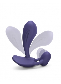Темно-синий вибромассажер Witty P G Vibrator with Remote Control - Love to Love - в Благовещенске купить с доставкой