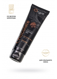 Интимный гель на водной основе Lube Tube Chocolate с шоколадным вкусом - 100 мл. - ORGIE - купить с доставкой в Благовещенске