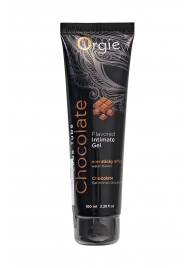 Интимный гель на водной основе Lube Tube Chocolate с шоколадным вкусом - 100 мл. - ORGIE - купить с доставкой в Благовещенске