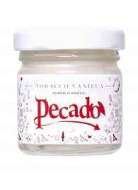 Массажная свеча Tobacco Vanilla - 35 мл. - Pecado - купить с доставкой в Благовещенске