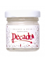 Массажная свеча Brandy   Pear - 35 мл. - Pecado - купить с доставкой в Благовещенске