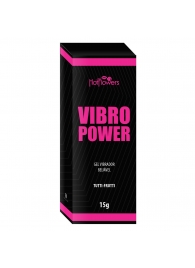 Жидкий вибратор Vibro Power со вкусом тутти-фрутти - 15 гр. - HotFlowers - купить с доставкой в Благовещенске