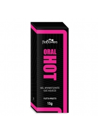 Гель для оральных ласк Oral Hot с согревающим эффектом - 15 гр. - HotFlowers - купить с доставкой в Благовещенске