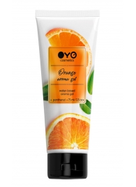 Лубрикант на водной основе OYO Aroma Gel Orange с ароматом апельсина - 75 мл. - OYO - купить с доставкой в Благовещенске