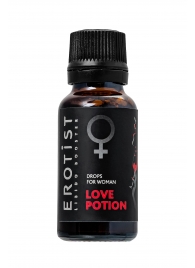 Возбуждающие капли для женщин Erotist Love Potion - 20 мл. - Erotist Libido Booster - купить с доставкой в Благовещенске