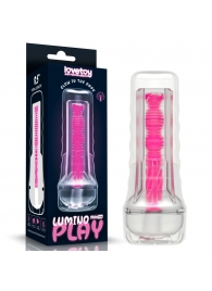 Светящийся в темноте мастурбатор 8.5 Lumino Play Masturbator - Lovetoy - в Благовещенске купить с доставкой