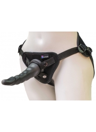 Комплект из трусиков Harness и двух насадок - 20,5 и 18 см. - LOVETOY (А-Полимер) - купить с доставкой в Благовещенске