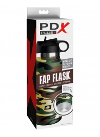 Мастурбатор в камуфляжной колбе Fap Flask - Pipedream - в Благовещенске купить с доставкой