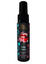 Спрей для горла Deep Throat с десенсибилизирующим эффектом и вкусом бабл-гам - 50 мл. - БиоМед - купить с доставкой в Благовещенске