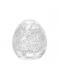 Мастурбатор-яйцо Keith Haring EGG PARTY - Tenga - в Благовещенске купить с доставкой