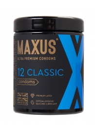 Классические презервативы MAXUS Classic - 12 шт. - Maxus - купить с доставкой в Благовещенске