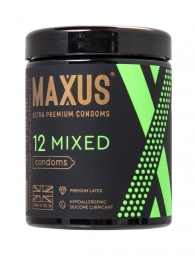 Презервативы MAXUS Mixed - 12 шт. - Maxus - купить с доставкой в Благовещенске