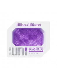 Фиолетовый мастурбатор-стимулятор Tenga Uni Amethyst - Tenga - в Благовещенске купить с доставкой