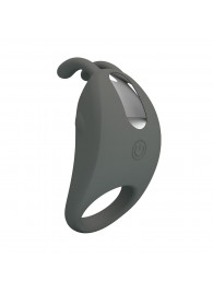 Серое эрекционное кольцо с вибрацией Master Ring - Baile - в Благовещенске купить с доставкой