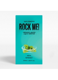 Жидкий вибратор Nuei Rock Me! с ароматом мяты - 20 мл. - Nuei cosmetics - купить с доставкой в Благовещенске