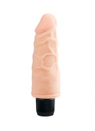 Реалистичный вибратор с венками REALSTUFF 5INCH VIBRATOR - 13 см. - Dream Toys