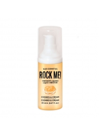 Жидкий вибратор Nuei Rock Me! с ароматом печенья и сливок - 20 мл. - Nuei cosmetics - купить с доставкой в Благовещенске