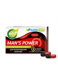 Возбуждающее средство Man’s power - 10 капсул (+1 в подарок) - SuperCaps - купить с доставкой в Благовещенске