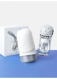 Белый автоматический мастурбатор Extra Sauce - Sauce - в Благовещенске купить с доставкой