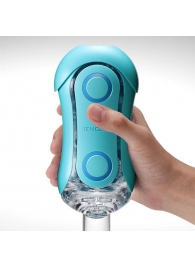 Голубой мастурбатор Tenga Flip ORB Ocean - Tenga - в Благовещенске купить с доставкой