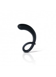 Черный массажер простаты Curving Curt - 13 см. - MyStim - купить с доставкой в Благовещенске