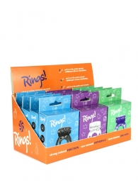 Бокс из 12 эрекционных колец Axle-pin - Lola Games - в Благовещенске купить с доставкой